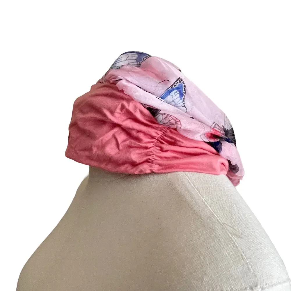 Headwrap Scarf Stylish Hair Loss Flowy Comfy Bald Chemo Cancer Wrap